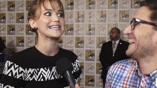 Jennifer Lawrence on Flirting in 'Catching Fire'