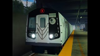 (PTA 5th Ave Lines) (B) train from Panthalassic Ave to 78th street