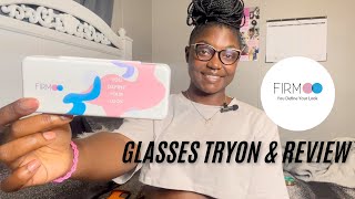 My First Pair Of Prescription Glasses! | FIRMOO Unboxing, Review, Try On | Simply Cinn