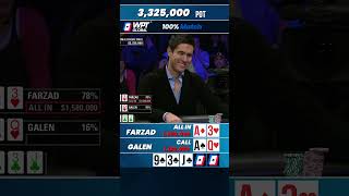 Pre-Flop Tension as Farzad Bets Big and Galen Waits #shorts