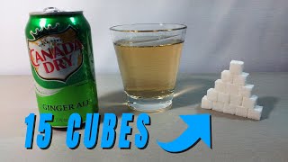 How Much Sugar Is In Canada Dry Ginger Ale Soda (12fl oz/355ml)