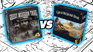 GREAT WESTERN TRAIL 1ST EDITION vs 2ND EDITION | Review and Comparison