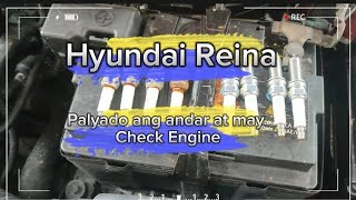 Hyundai Reina: Palyado ang andar at may Check Engine