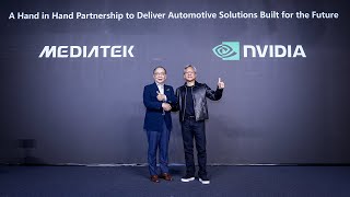 MediaTek and NVIDIA Automotive Partnership | Computex 2023 Press Conference [Highlights]