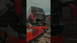 Garasi Bus Harapan Jaya #busmaniacomunity #videobus #cinematicbus #aestheticbus #garasibus