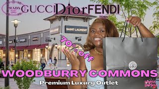 New York Woodbury Commons Luxury Outlet Shopping Gucci Prada Balenciaga Balmain Golden Goose Loewe