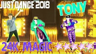 🌟 Just Dance 2018: 24K Magic - Bruno Mars  - Superstar 🌟