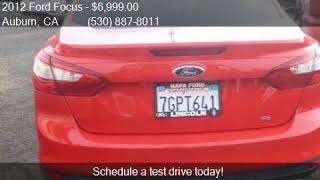 2012 Ford Focus SEL 4dr Sedan for sale in Auburn, CA 95603 a