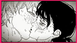 "El GRAN BESO" de Denji & Asa [Chainsaw Man] / Manga Edit