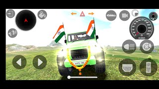 Indian Cars Simulator 3D Modified Mahindra Black Thar ||Dollar Song || Gadi Wala @Safiandroidgaming