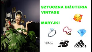 💍 SZTUCZNA BIŻUTERIA VINTAGE | FIGURKI MATKI BOSKIEJ | W DOMU JAK W KOŚCIELE