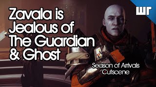 Zavala is Jealous of The Guardian & Their Ghost (Cutscene) | Destiny 2 Season of Arrivals