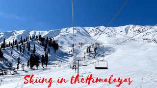 Powder Skiing in #Gulmarg #Himalayas #Skiing #Powder #Shorts