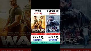 War vs Super 30 Movie Comparision || box office collection #rlglawa #viral #war #super30 #hrithik