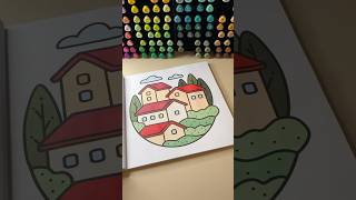 My coloring vault | Italian houses 🍕