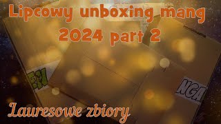 Lipcowy unboxing mang 2024 part 2