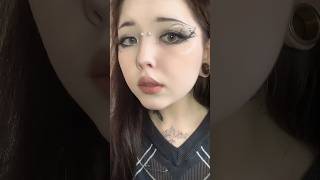 ультанула стрелками #drain #makeup #goth #y2k #makeuptutorial #gothgirl #makeupartist