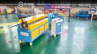 BLKMA® Automatic TDF Clip cutting machine / CNC Hydraulic TDF flange clip cutter machine