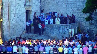 Early morning procession in honor of St. Anthony