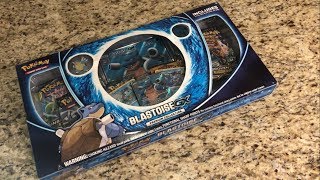 Blastoise GX Premium Collection Box Opening