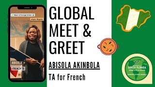 Meet Abisola Akinbola - TA for French