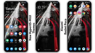 3 New HyperOS-MIUI Themes for Xiaomi,Redmi,Poco | Best HyperOS-MIUI Themes😱