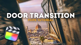 Through The Door Mask Transition | FCPX Tutorial