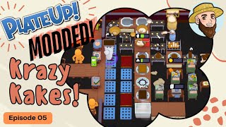 Krazy Kakes! - *MODDED!* Solo Play PlateUp! I Part 05 #cake #plateup #theontariogardener