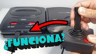 CONECTO un mando de ATARI 🕹 en una Mega Drive y MIRA lo que pasa...