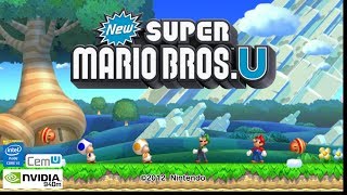 New Super Mario Bros U: Pradera Bellota 2 [CEMU 1.8.0 - NVIDIA 940m]