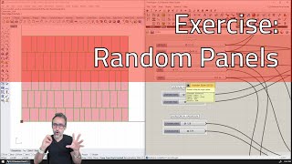 E.23 Façade with Random Panels - Intro to Parametric Modeling