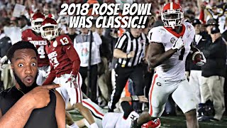 Georgia vs Oklahoma In 2018 Was a Rose Bowl Classic!!