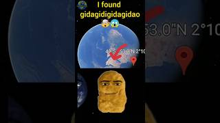 I Found gidagidigidagidao  🤯😱On Google Earth #shorts #googlemaps #google #googleearth #viral