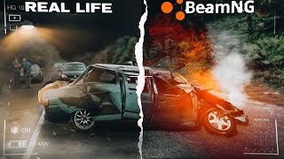 Аварии на реальных событиях в BeamNG.Drive #13