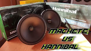 Machete MM80v2 VS Hannibal MH-81v2 Обзор, сравнение, прослушка.