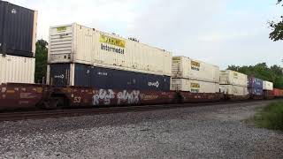 Southbound CSX Intermodal @ Evansville, IN 9/1/2021