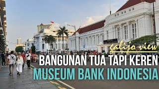 Jalan Museum Bank Indonesia-Halte busway jakarta kota lewat terowongan penyeberangan [walking view]