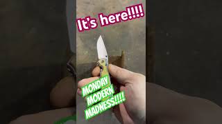 Open Tag MONDAY MODERN MADNESS!!! Jump in and join won’t ya?!?!? #mondaymodernmadness #edc #knife