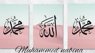 |Muhammed nabina|Ayisha Abdul basith|Allah,muhammed calligraphy ideas|beautiful nath