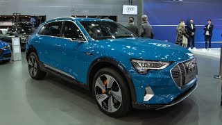 W pełni elektryczne Audi e-tron z wirtualnymi lusterkami na Poznań Motor Show 2019