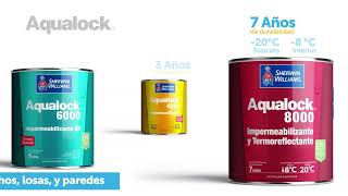 Familia de Impermeabilizantes Aqualock - Sherwin-Williams