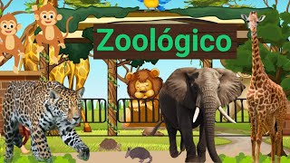 No ZOOLÓGICO tem muitos ANIMAIS, cada um com o seu jeito de ser