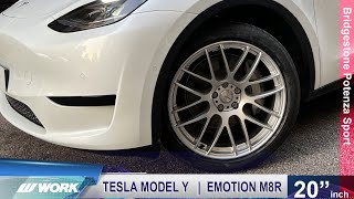 ✨TESLA Model Y x EMOTION M8R 20” ✨