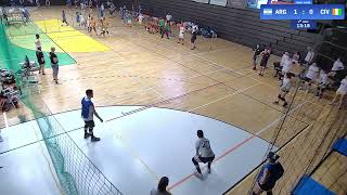 Argentina vs Ivory Coast / Foam Mixed / Dodgeball World Championships 2024