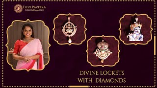 Diamond Pendant collection || Divine God Idol Lockets with Diamonds II Devi Pavitra Gold & Diamonds