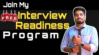 Join my Free Interview Readiness Program #interview #tech #job #jobtips @Ajayhr_01