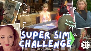 Starting my THIRD and FOURTH Careers, in The Sims 4 Super Sim Challenge! (Episode 31)