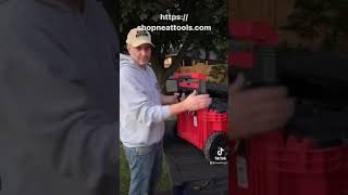 How to fit the Milwaukee Packout Toolbox in your truck bed with Tonneau Cover. Neat Tools Handle Kit