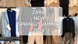 ZARA. NEWEST TRENDS. SPRING/SUMMER. 2024. PARIS. SUBSCRIBE TO SEE MORE FASHION.  #shopping