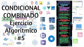 Condicional Combinado Ejercicio Algorítmico #5 Análisis 🤓 - Construcción 💻 PSEUDOCÓDIGO - PSEINT